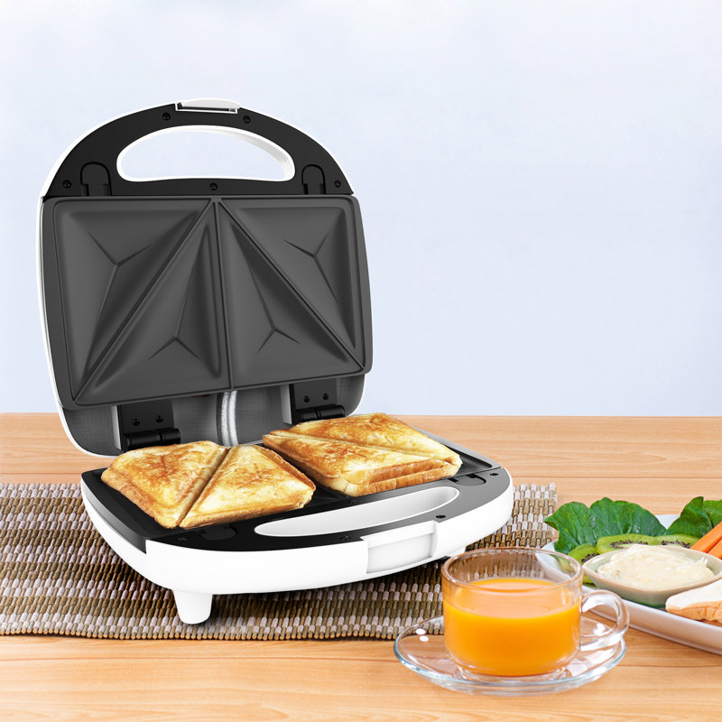 Chef Buddy 3 in 1 Sandwich Panini Press and Waffle Maker Iron & Reviews
